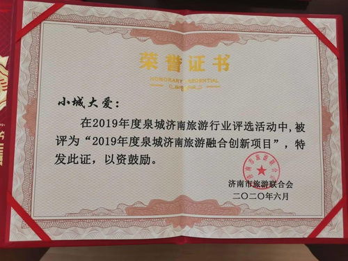 热烈祝贺蓝天国际旅行社荣获济南市旅游行业五大殊荣